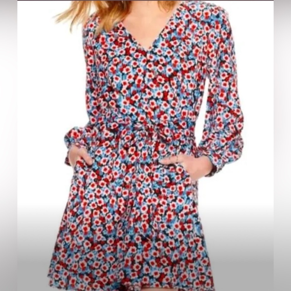 Popsugar Ditsy Floral Dress Cottagecore Boho Flowy Feminine Medium Trendy